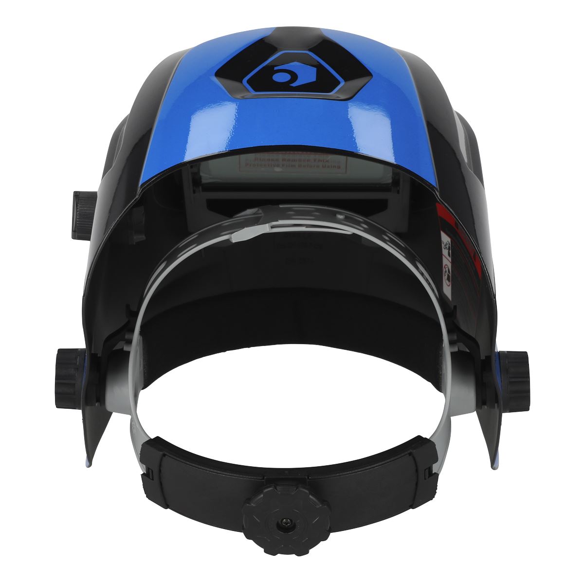Sealey Auto Darkening Welding Helmet - Shade 9-13 - Blue PWH2