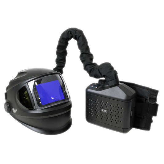 Sealey Auto Darkening Welding Helmet With Air Purifying Respirator PAPR PWH618