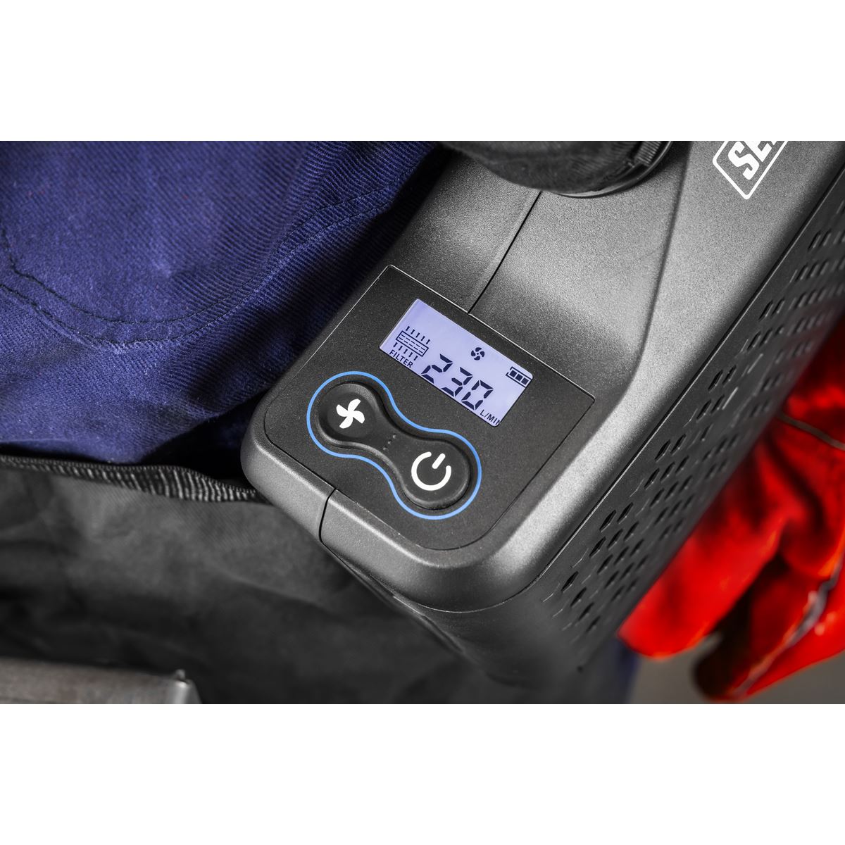 Sealey Auto Darkening Welding Helmet With Air Purifying Respirator PAPR PWH618