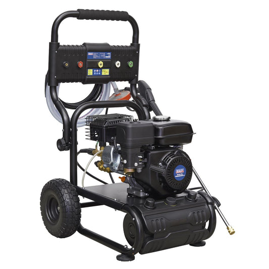 Sealey Pressure Washer 220bar 540L/hr Self-Priming 6.5hp Petrol PWM2500SP