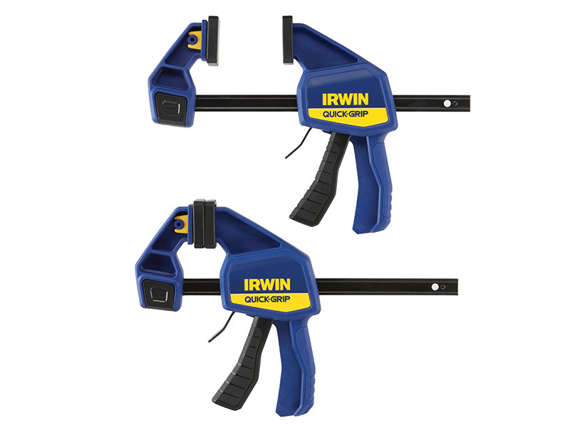 IRWIN® Quick-Grip® Quick-Change™ Medium-Duty Bar Clamp 150mm (6in) Twin Pack Q/G5062QCNTP