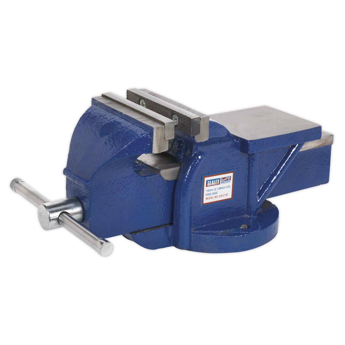 Sealey Vice 150mm Quick Action Swivel Base Cast Iron QAV150