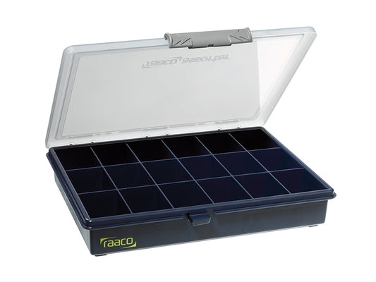 Raaco A5 Profi Service Case Assorter 18 Fixed Compartments RAA136167
