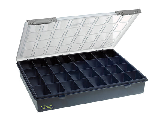 Raaco A4 Profi Service Case Assorter 32 Fixed Compartments RAA136181