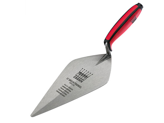 Ragni Crown London Pattern Brick Trowel Non-Slip Handle 10in RAG10110L