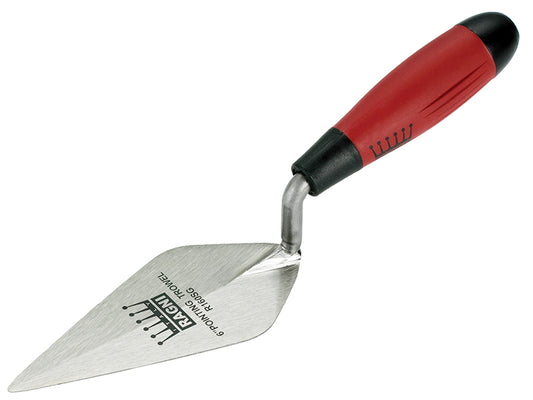 Ragni Pointing Trowel London Pattern Soft Grip Handle 6in RAG1606SG