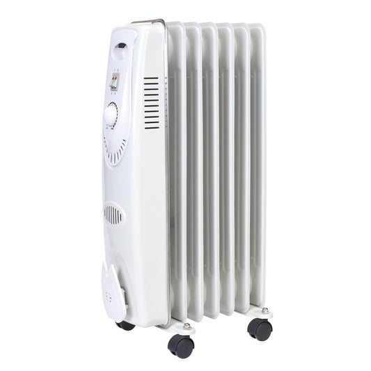 Sealey Oil Filled Radiator 1500W/230V 7-Element RD1500