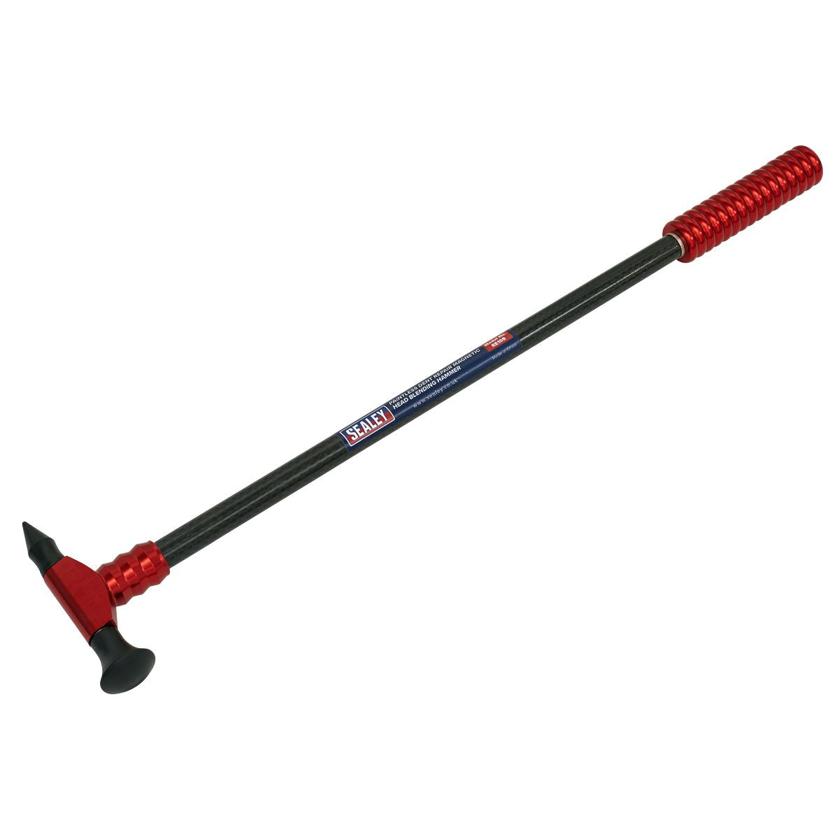 Sealey Paintless Dent Repair Blending Hammer Magnetic Head Knockdown Tips RE108