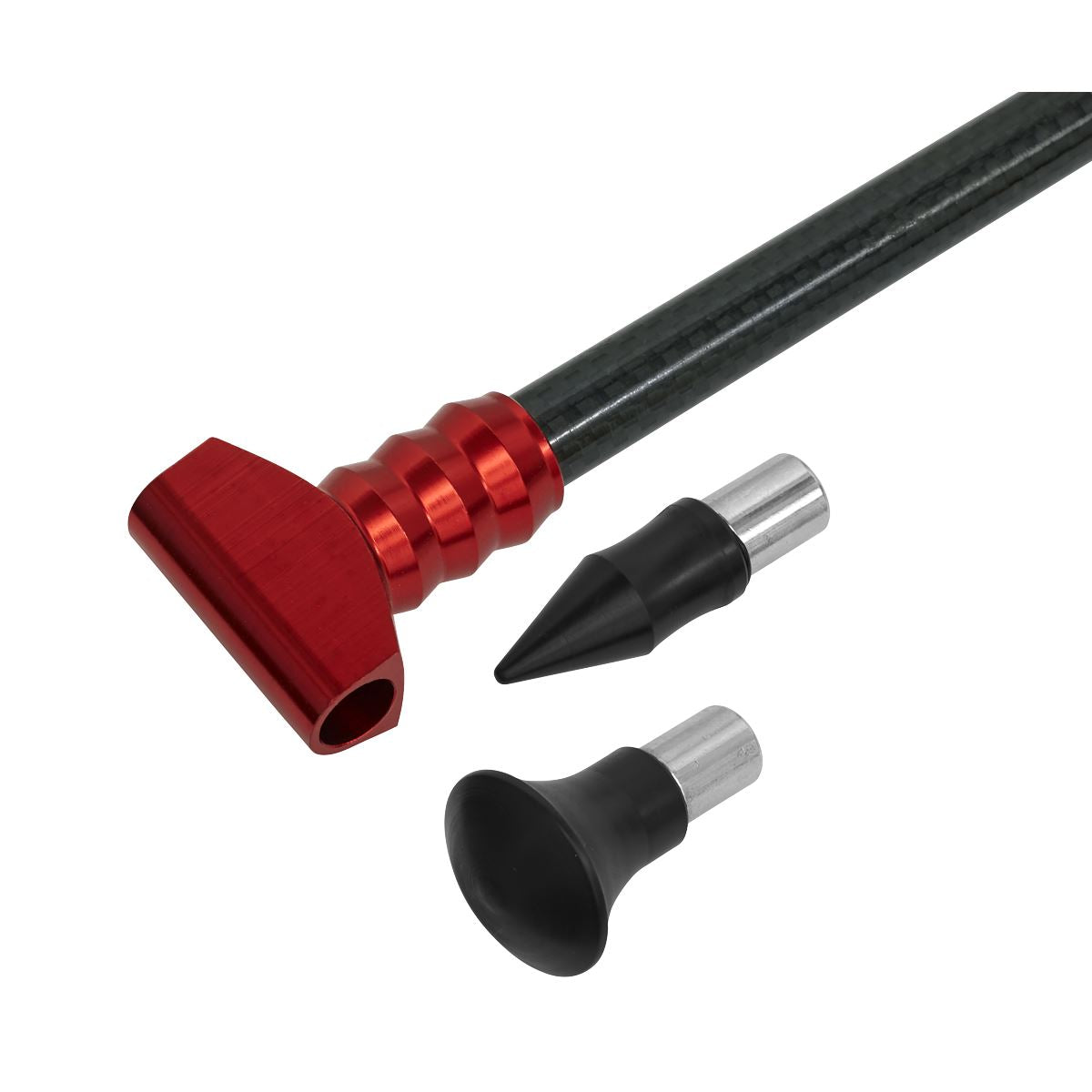Sealey Paintless Dent Repair Blending Hammer Magnetic Head Knockdown Tips RE108