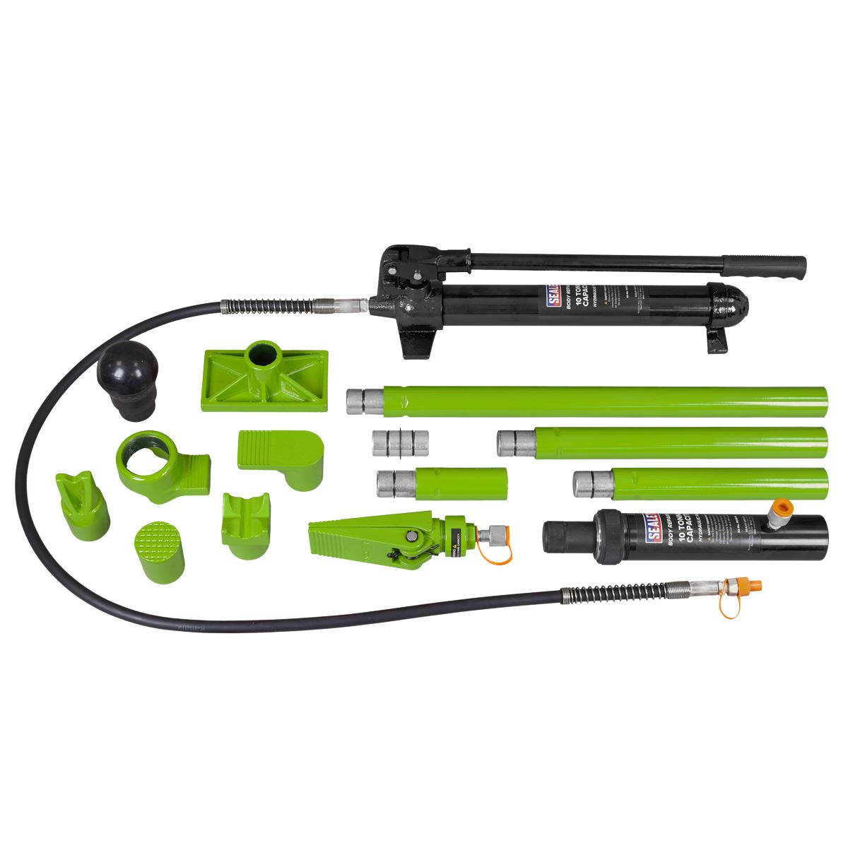 Sealey Snap Hydraulic Body Repair Kit 10 Tonne Manufacurer Compatible RE9810