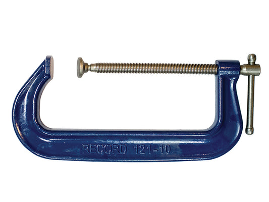 IRWIN Record 121 Extra Heavy-Duty Forged G-Clamp 250mm (10in) REC12110
