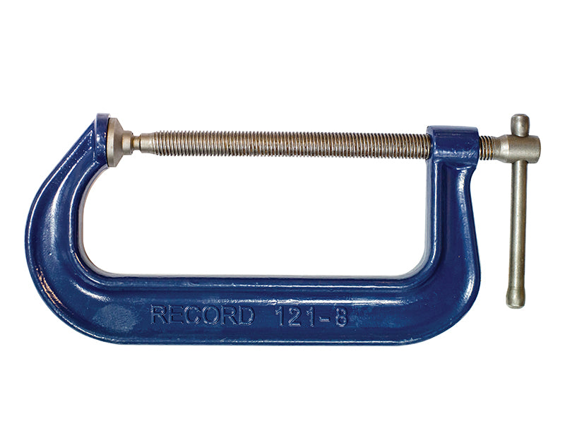 IRWIN Record 121 Extra Heavy-Duty Forged G-Clamp 200mm (8in) REC1218