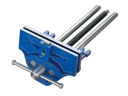 IRWIN Record 52.1/2PD Plain Screw Woodworking Vice 230mm (9in) & Front Dog REC5212PD
