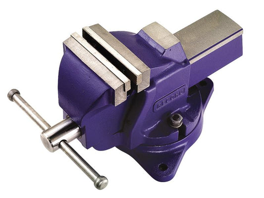 IRWIN Record T3TON3VS Workshop Vice with Anvil, Swivel Base 4in RECT3TON3VS