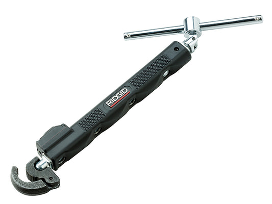 RIDGID 2017 Telescopic Basin Wrench with Led Work Light 12-32mm Capacity RID46753