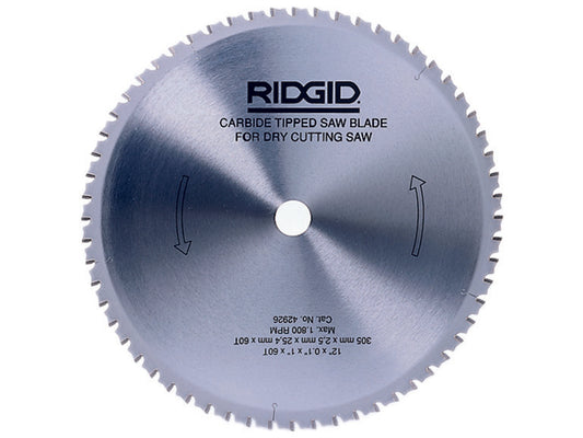 RIDGID 58476 TCT Saw Blade for 590L 355 x 25.4mm Bore x 80T RID58476