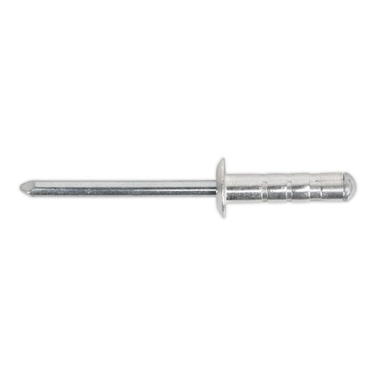 Sealey Aluminium Multi-Grip Rivet Standard Flange �4.8 x 19mm Pack of 200 RM4819S