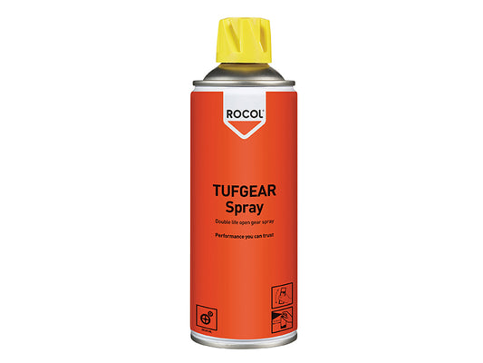 ROCOL TUFGEAR Open Gear Lubricant Spray 400ml ROC18105