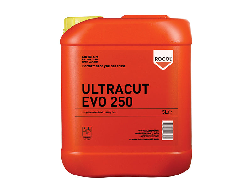 ROCOL ULTRACUT EVO 250 Cutting Fluid 5 litre ROC51366