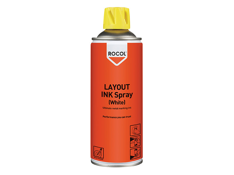 ROCOL LAYOUT INK Spray White 400ml ROC57025