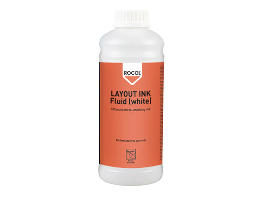 ROCOL LAYOUT INK Fluid White 1 litre ROC57044