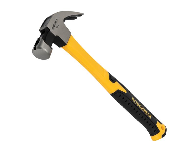 Roughneck Claw Hammer Fibreglass Shaft 454g (16oz) ROU11105