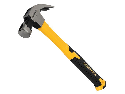 Roughneck Claw Hammer Fibreglass Shaft 567g (20oz) ROU11110
