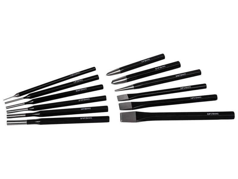 Roughneck Punch & Chisel Set 12 Piece ROU31180