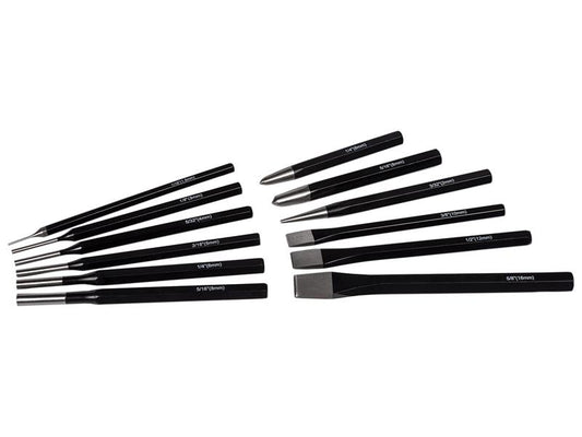 Roughneck Punch & Chisel Set 12 Piece ROU31180