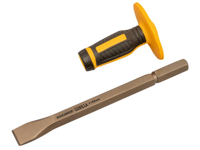 Roughneck Gorilla Cold Chisel with Non-Slip Hand Guard 25 x 279mm (1 x 11in) ROU31921