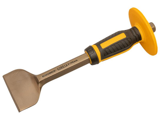 Roughneck Gorilla Brick Bolster with Non-Slip Hand Guard 76 x 279mm (3 x 11in) ROU31926