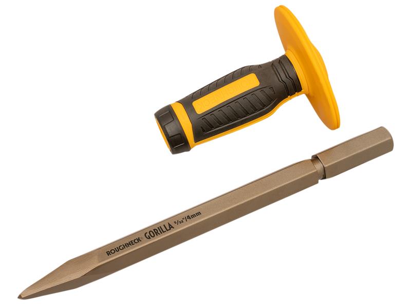 Roughneck Gorilla Concrete Pick with Non-Slip Hand Guard 4 x 279mm (5/32 x 11in) ROU31929