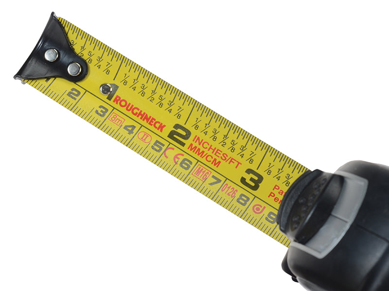 Roughneck E-Z Read® Tape Measure 8m/26ft (Width 25mm) ROU43208