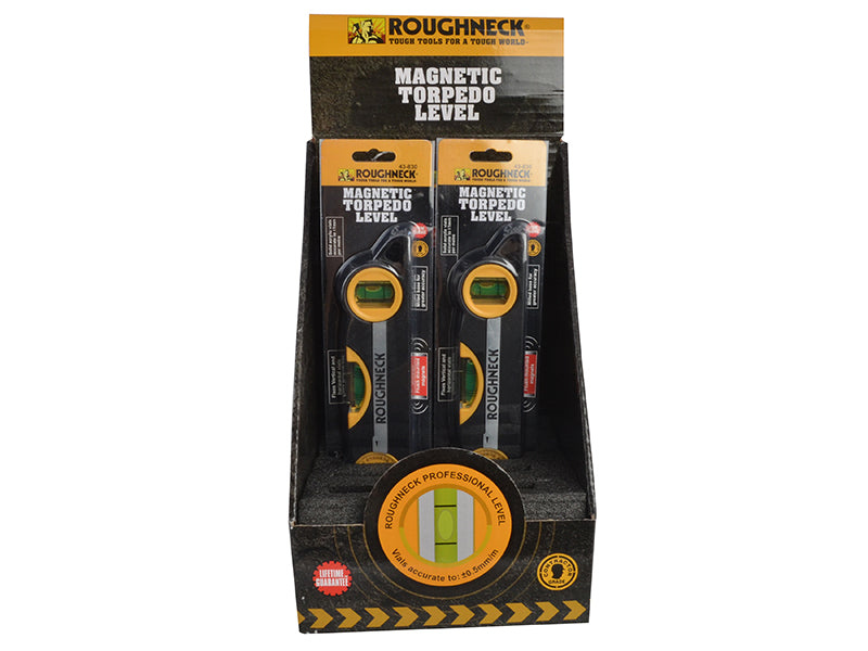 Roughneck Magnetic Torpedo Level 22.5cm (9in) ROU43830