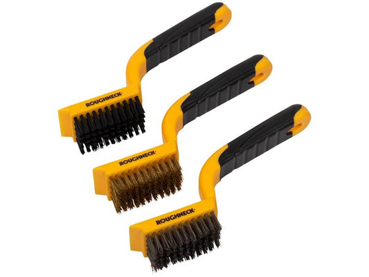 Roughneck Wire Brush Set 3 Piece ROU52012