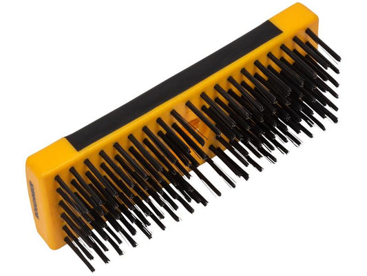 Roughneck Heavy-Duty Scrub Brush Soft Grip 200mm (8in) NO Handle ROU52060