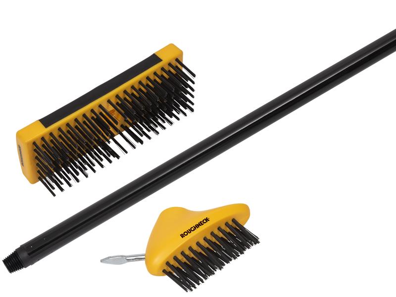 Roughneck Patio & Decking Brush Set 3 Piece ROU52090