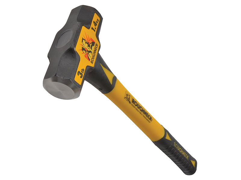 Draper Roughneck Mini Roughneck Mini Sledge Hammer 16in Fibreglass Handle 1.4kg (3 lb) ROU65 ...