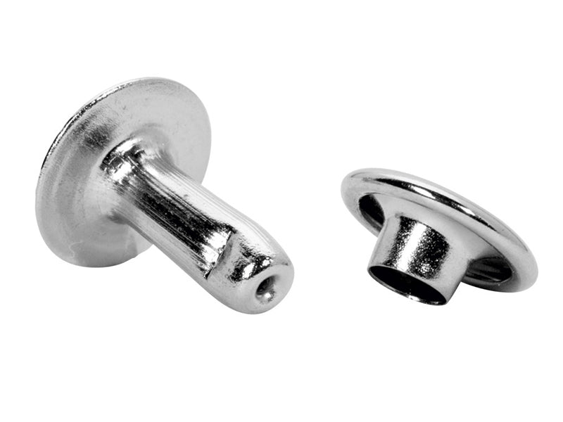 Rapid Tubular Rivets 8 x 3 x 9mm Cap 3 x 8mm (Pack 25) RPD5000415