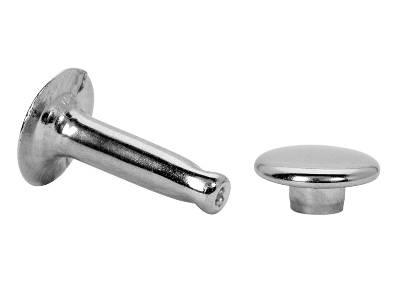 Rapid Tubular Rivets 9 x 3 x 13mm Cap 3 x 10mm (Pack 25) RPD5000416