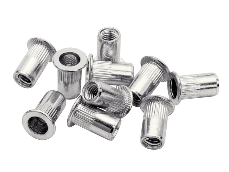 Rapid Steel Rivet Nuts M5 (Pack 20 + Free Drill Bit) RPD5000672