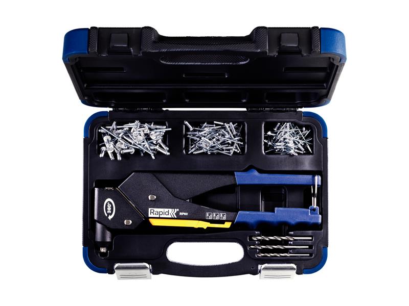 Rapid RP60 MULTI™ Pivoting Head Riveter in Case RPD5001128