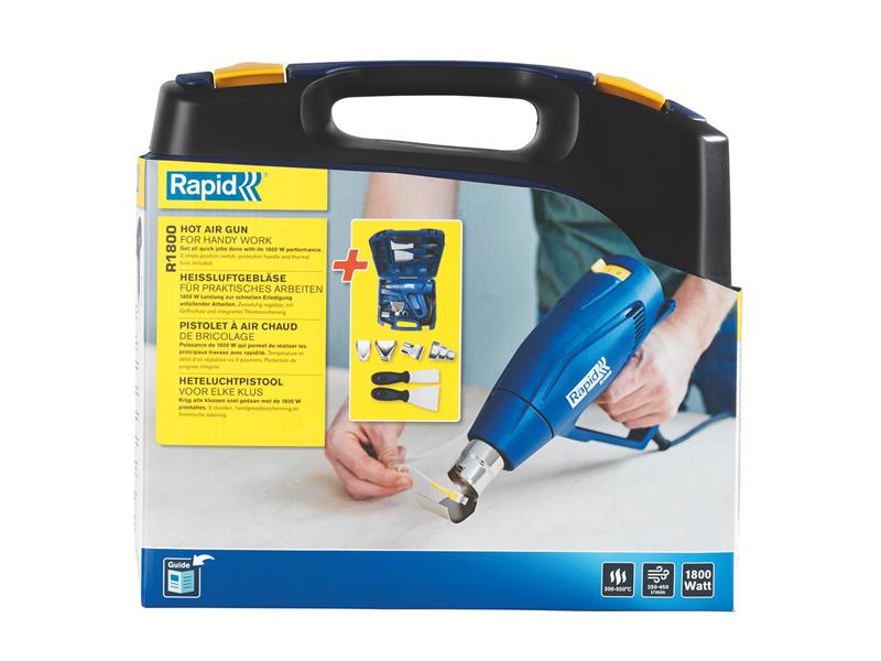 Rapid R1800 Hot Air Gun 240V 1800W RPD5001403