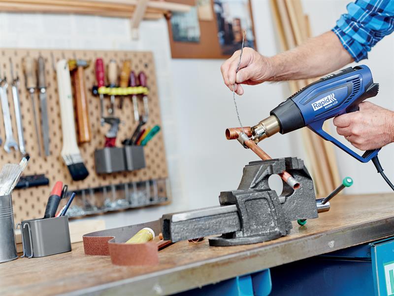 Rapid R2200-LCD Hot Air Gun 240V 2200W RPD5001450