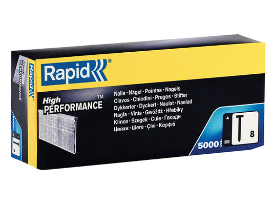 Rapid No.8 Brad Nails 18Ga 30mm (Box 5000) RPD830