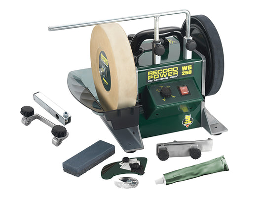 Record Power WG250 250mm (10in) Whetstone Grinder 160W 240V RPTWG250