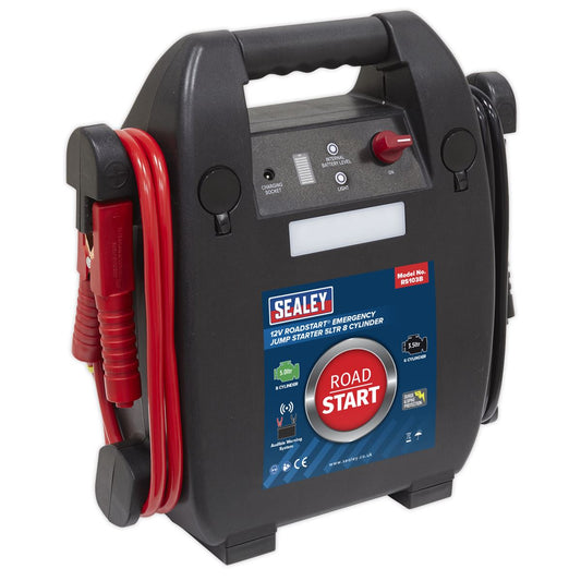 Sealey RoadStart&reg; Emergency Jump Starter 12V 5L 8-Cylinder RS103B