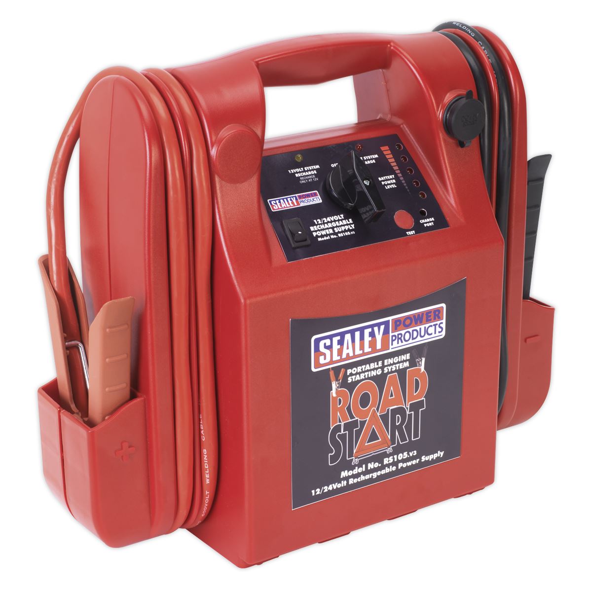 Sealey RoadStart&reg; Emergency Jump Starter 12/24V 3200/1600 Peak Amps RS105