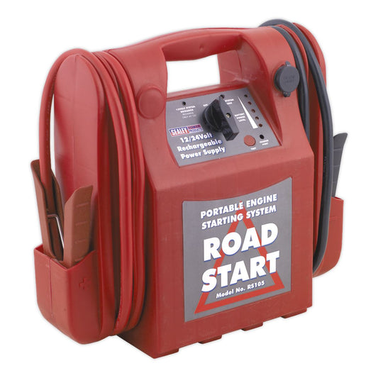 Sealey RoadStart&reg; Emergency Jump Starter 12/24V 3200/1600 Peak Amps RS105