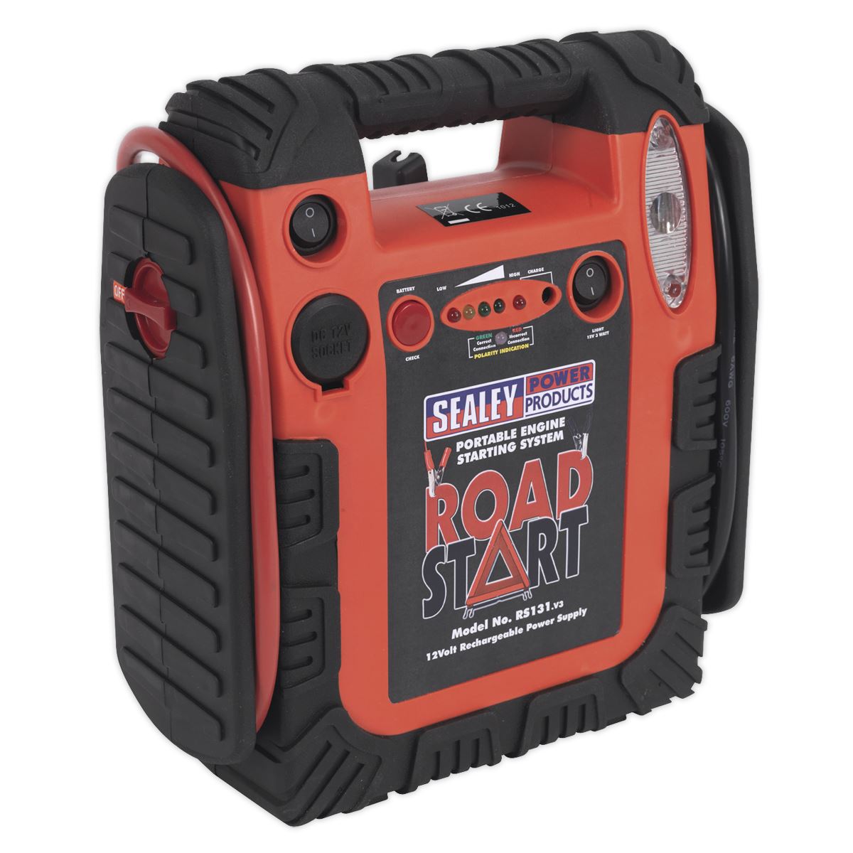 Sealey RoadStart Emergency Power Pack 12V 900 Peak Amps RS131